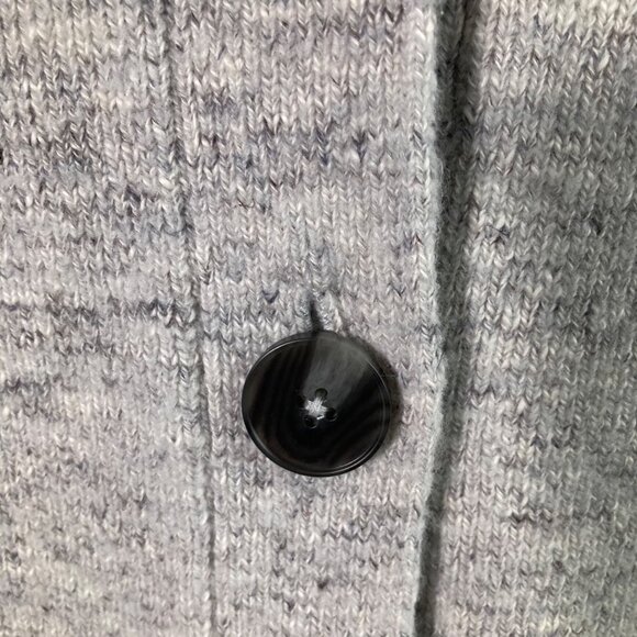Womens Anthropologie Button Front Sweater Vest S Wool Linen Other Blend Gray - Picture 6 of 9